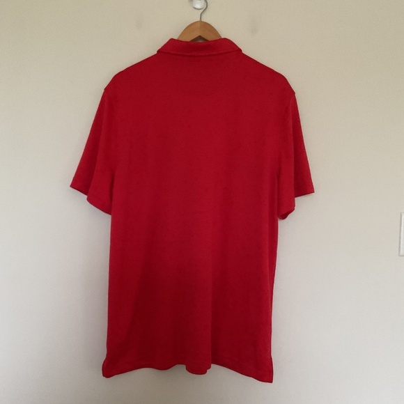 Majestic Philadelphia Phillies Polo Shirt Mens Sz 2XL Red MLB Baseball Preppy - Picture 4 of 9